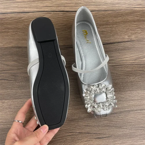 Mary Jane Shoes Women S Shoes Rhinestone Shoes